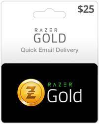 $25 Razer Gold gift card