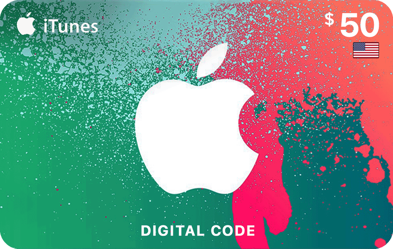 $50 iTunes gift card