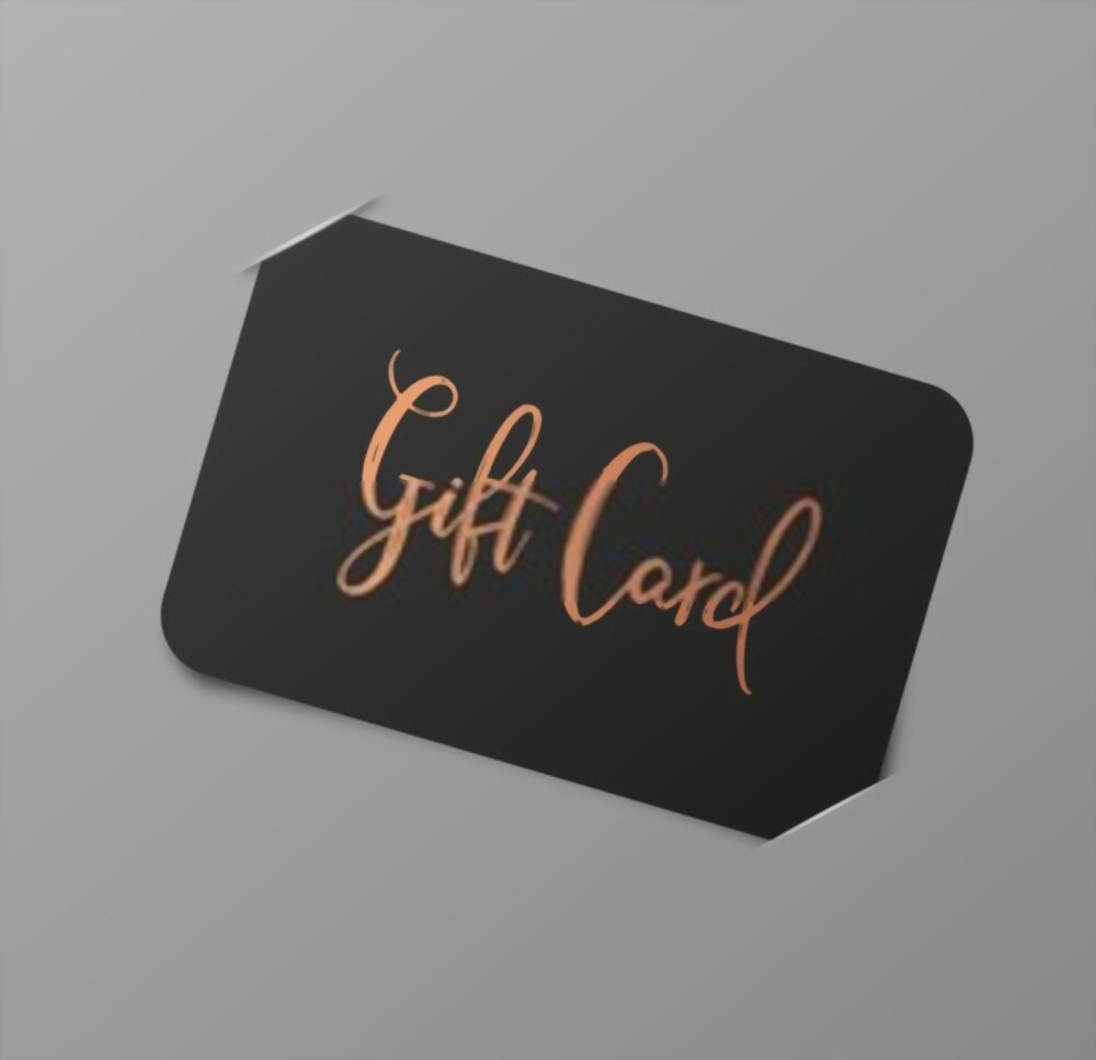 black gift card