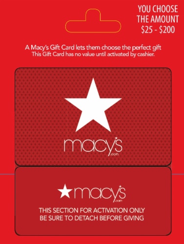 Macy's gift card