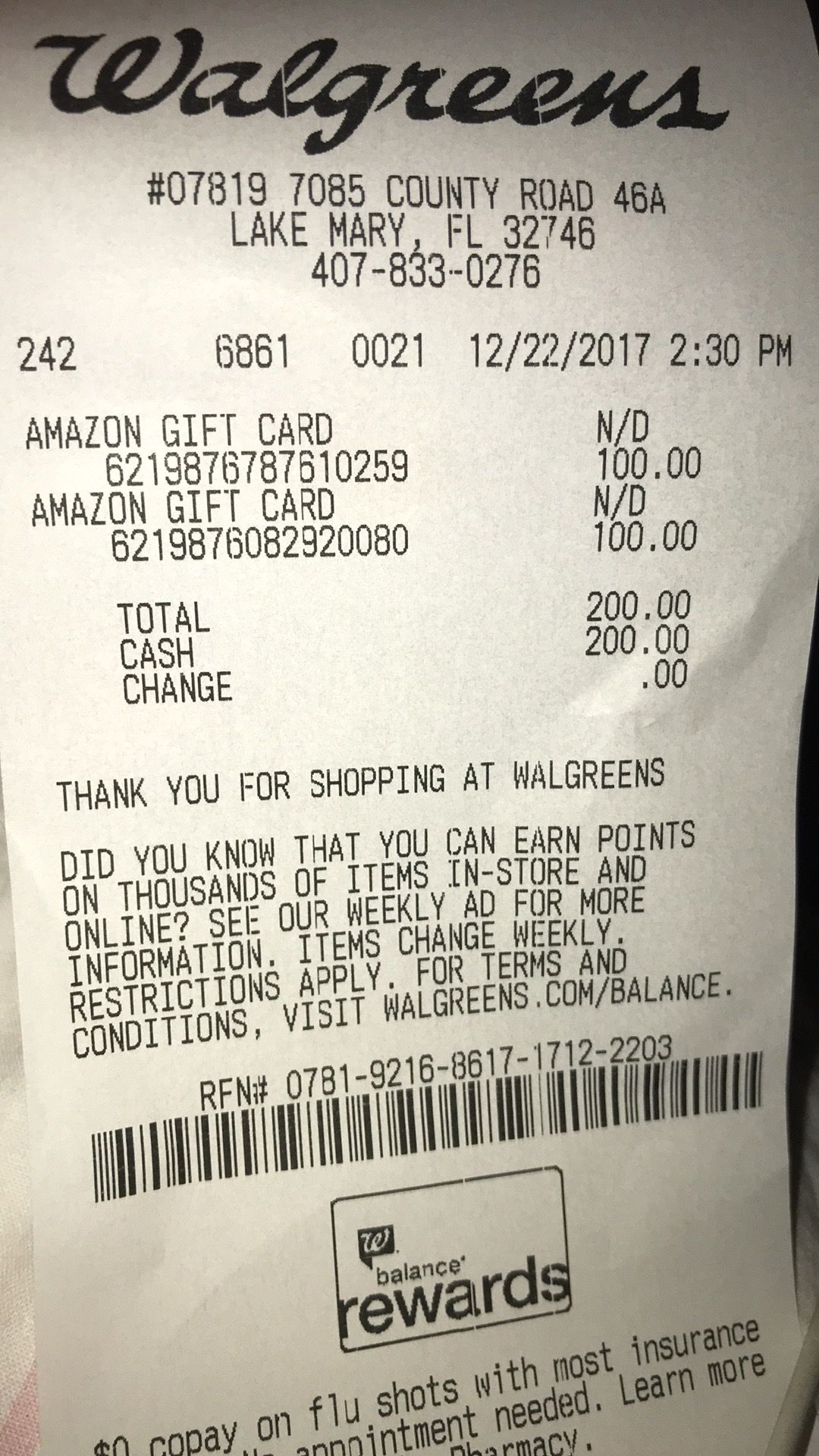 Different Pictures Of Amazon Gift Cards Receipt And How To Identify 