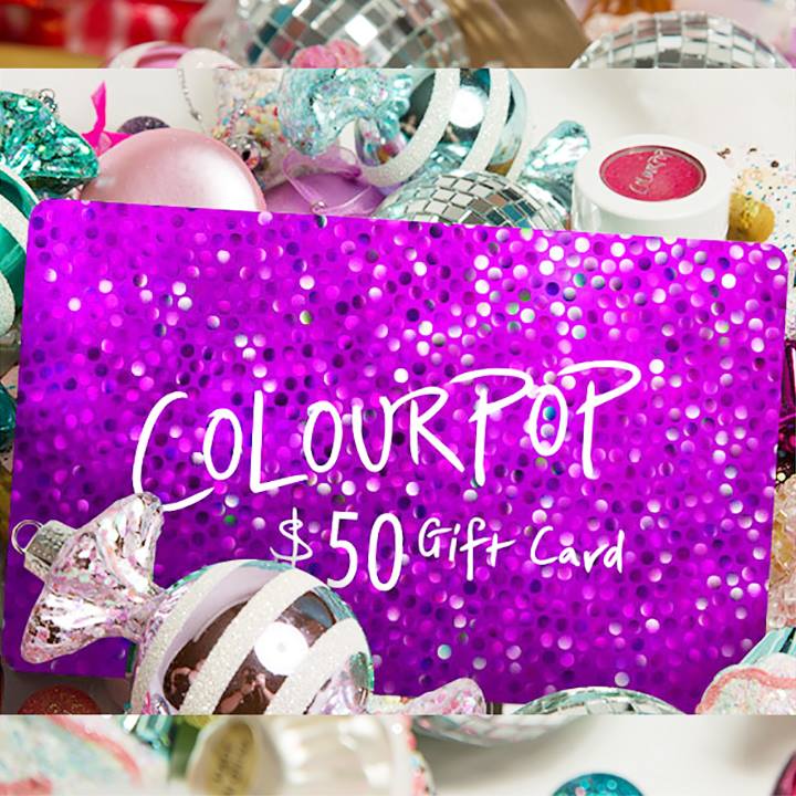 ColourPop gift card