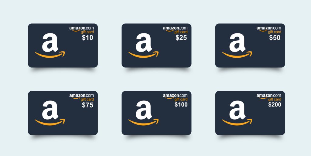 Amazon gift card for remote employees