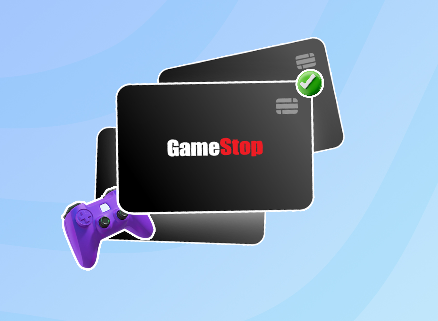 Target gift card shaped like a PlayStation controller. Gift card