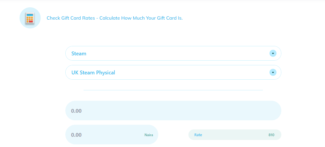 Check Gift Card Rate On NOSH