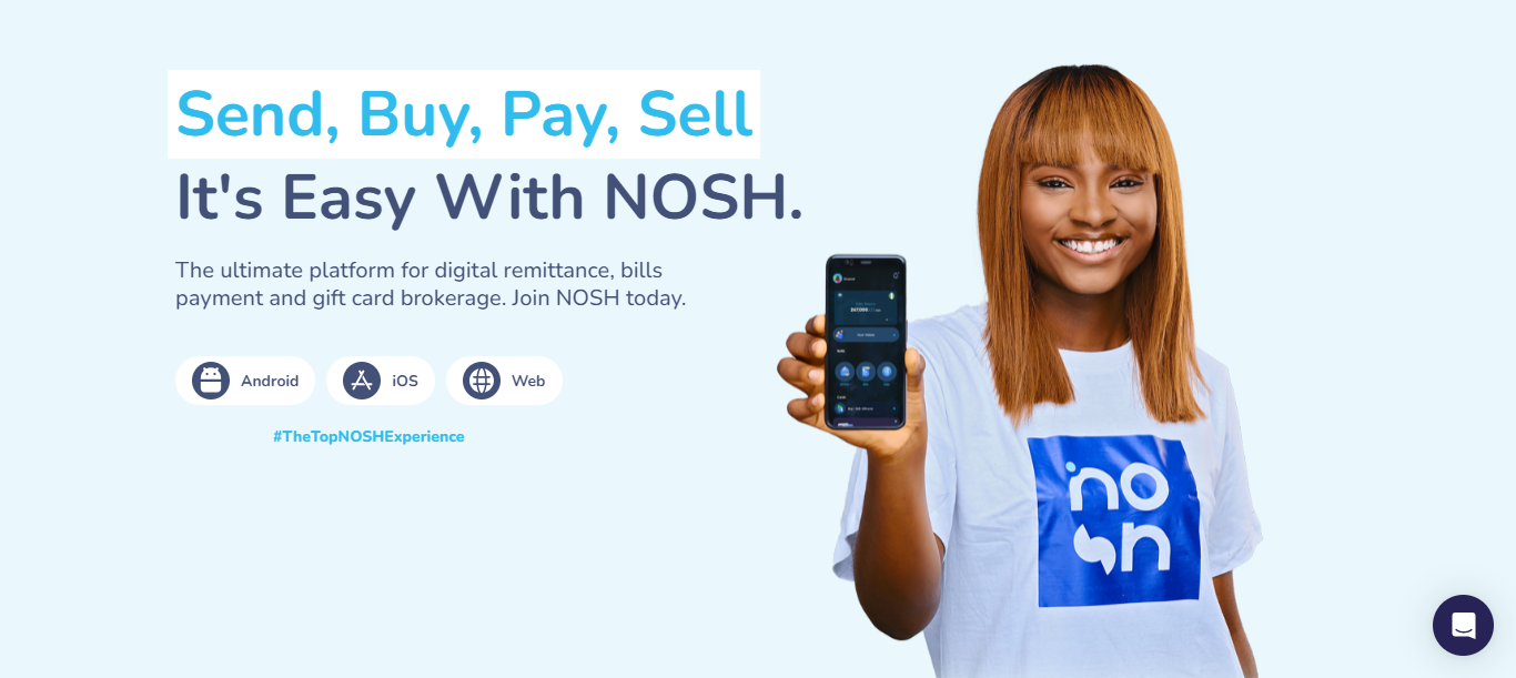 Sell or Buy Gift Cards with NOSH 