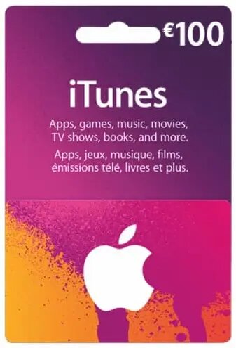 iTunes Spain gift card