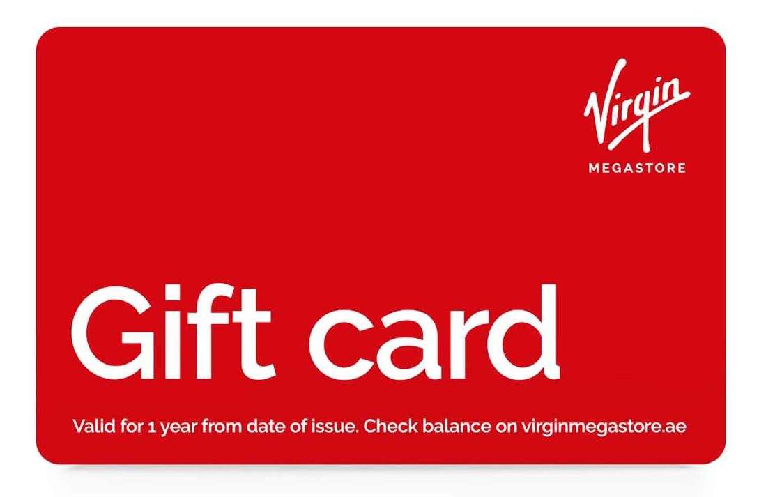 Virgin Megastore Dubai Gift Card