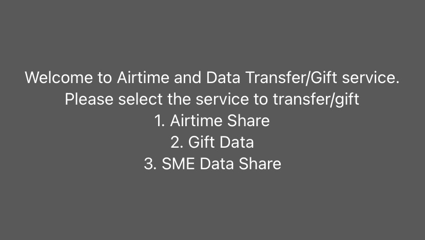Transfer MTN Airtime via USSD